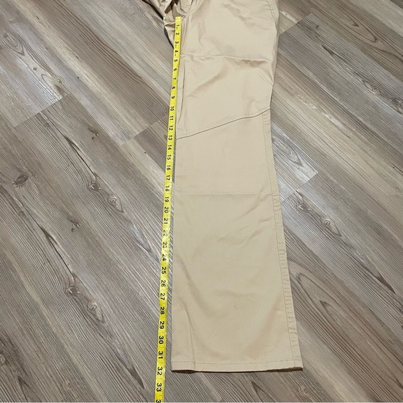 The Limited bootcut khaki pants Zippered pockets Tan Womens 4 Stretch cotton - Picture 8 of 11
